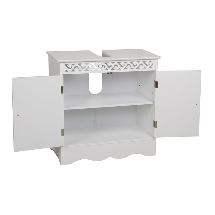 Produktbild: HTI-Line Waschbeckenunterschrank Miriam 7585 wei&szlig; MDF Waschbeckenunterschrank Miriam 7585 wei&szlig; MDF