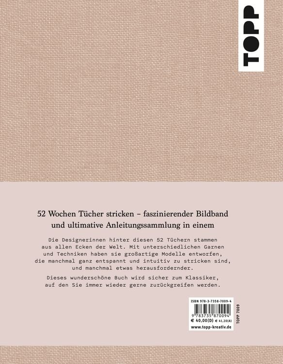 Produktbild: 52 Wochen T&uuml;cher stricken