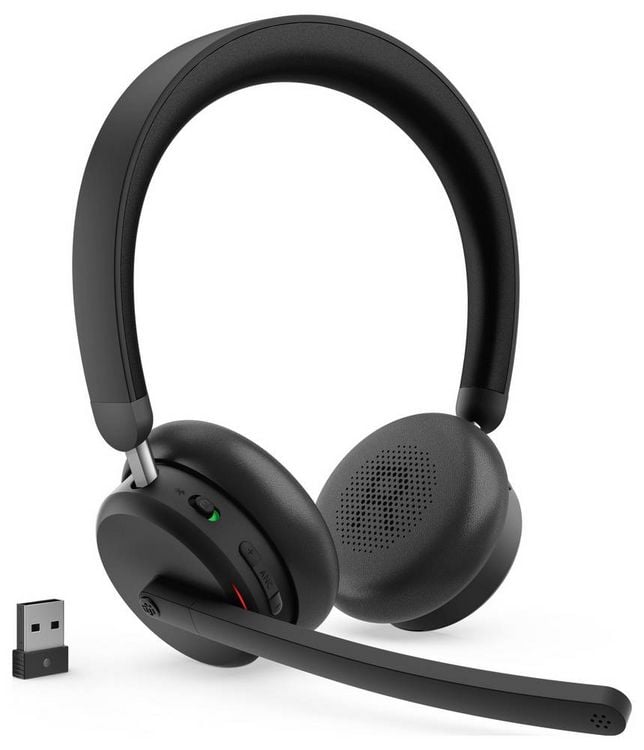 Produktbild: Lenovo 6550 - Headset - On-Ear - Bluetoo On Ear Headset Bluetooth&reg;, Kabellos Stereo Schwarz Mikrofon-Rauschunterdr&uuml;ckung, Noise