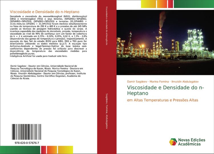 Produktbild: Viscosidade e Densidade do n-Heptano