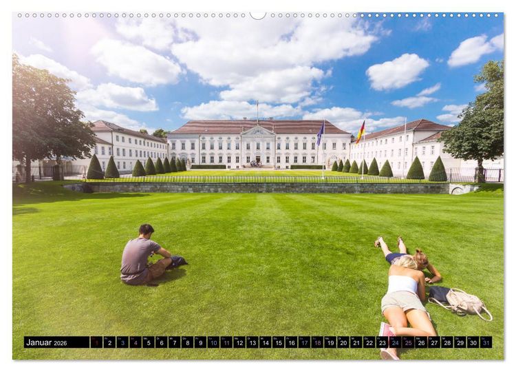 Produktbild: SOMMER IN BERLIN (Wandkalender 2026 DIN A2 quer), CALVENDO Monatskalender