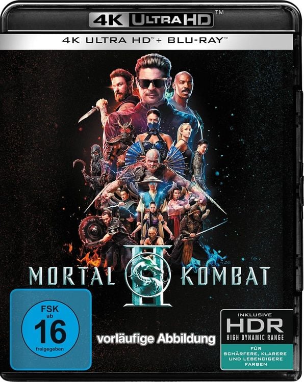 Produktbild: Mortal Kombat II (4K-UHD+Blu-ray)