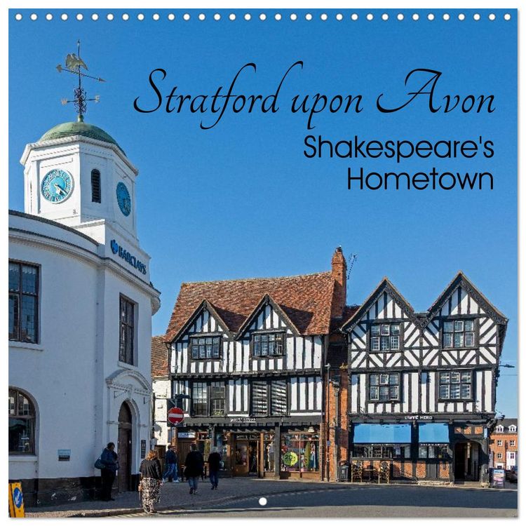 Produktbild: Stratford upon Avon - Shakespeare's Hometown (Wall Calendar 2026 12 &times; 12 Inch) CALVENDO 12 Month Wall Calendar