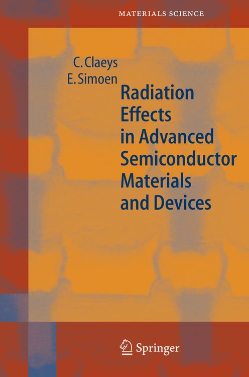 Produktbild: Radiation Effects in Advanced Semiconductor Materials and Devices