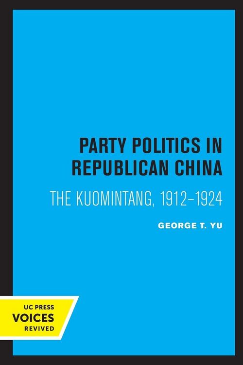 Produktbild: Party Politics in Republican China