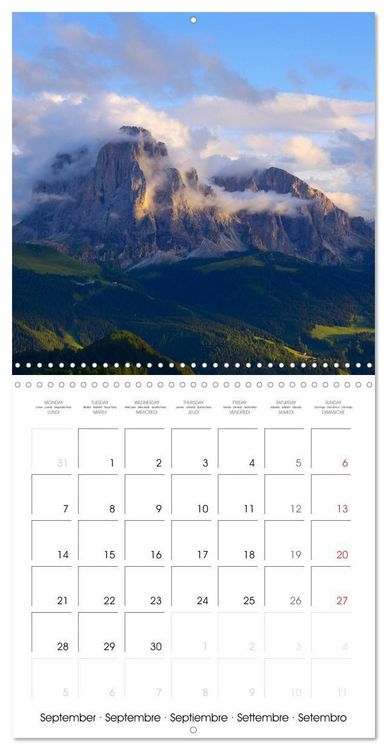 Produktbild: Beautiful Dolomites (Wall Calendar 2026 12 &times; 12 Inch) CALVENDO 12 Month Wall Calendar