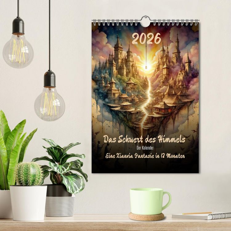Produktbild: Das Schwert des Himmels - Der Kalender (Wandkalender 2026 DIN A4 hoch), CALVENDO Monatskalender