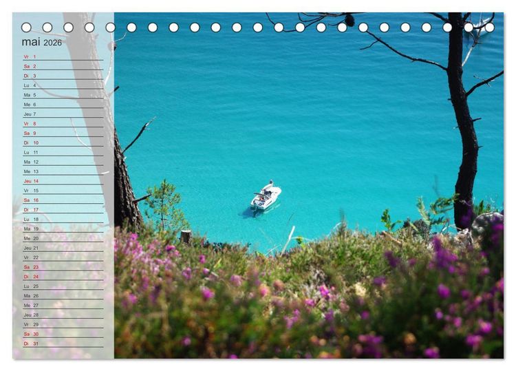 Produktbild: Bretagne La presqu'&icirc;le de Crozon (Calendrier de bureau 2026 DIN A5 vertical), CALVENDO calendrier mensuel