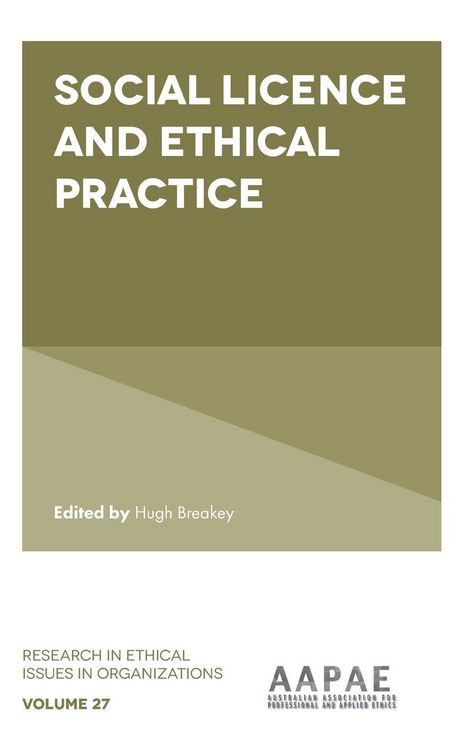 Produktbild: Social Licence and Ethical Practice