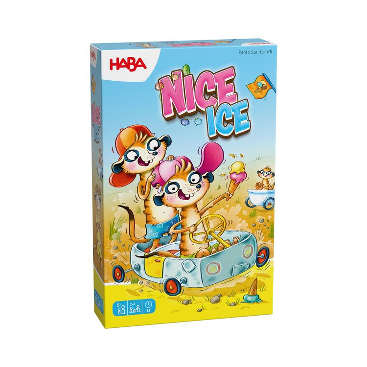Produktbild: HABA 2013171001 - Nice Ice, Spannendes Karten-Wettlaufspiel