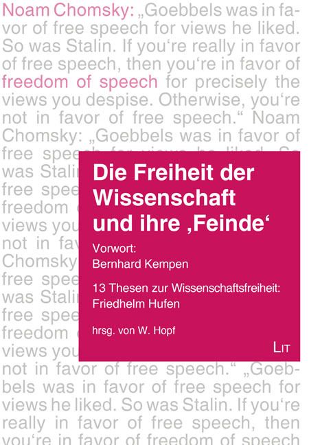 Produktbild: Die Freiheit der Wissenschaft und ihre 'Feinde'