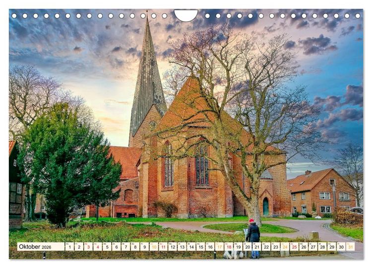 Produktbild: Reise durch Deutschland - Eutin in der Holsteinischen Schweiz (Wandkalender 2026 DIN A4 quer), CALVENDO Monatskalender