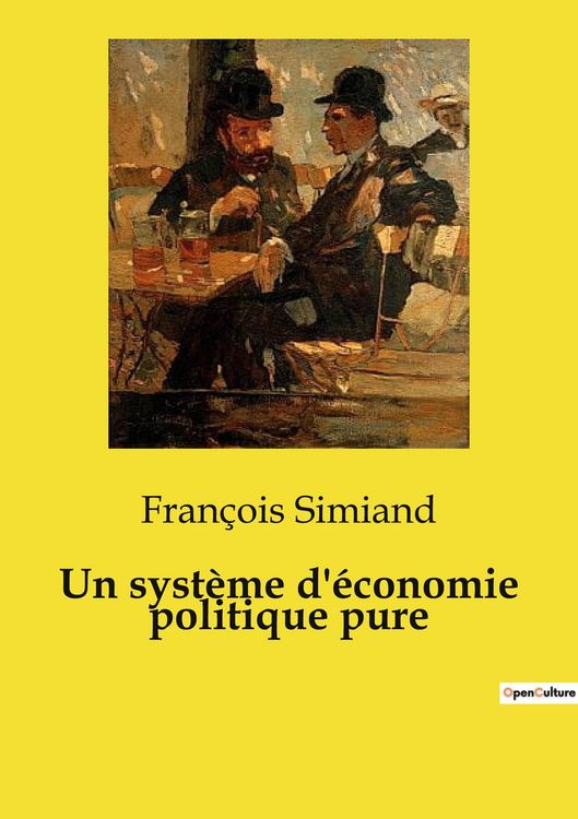 Produktbild: Un syst&egrave;me d'&eacute;conomie politique pure