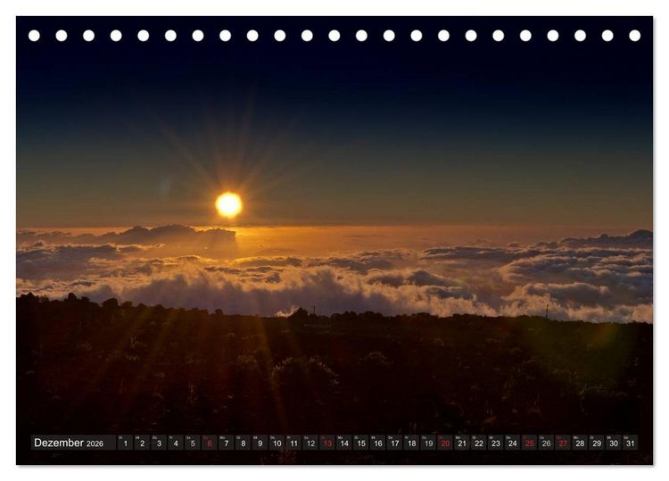 Produktbild: Hawaii - Inseln am anderen Ende der Welt (Tischkalender 2026 DIN A5 quer), CALVENDO Monatskalender