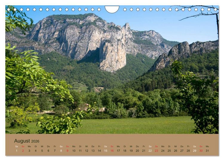 Produktbild: Provenzalisches Drome (Wandkalender 2026 DIN A4 quer), CALVENDO Monatskalender