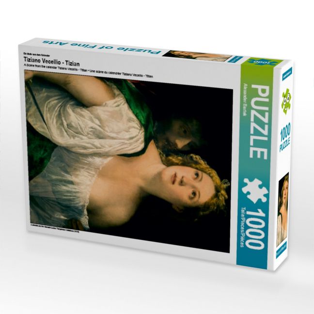 Produktbild: CALVENDO Puzzle Ein Motiv aus dem Kalender Tiziano Vecellio - Tizian | 1000 Teile Lege-Gr&ouml;&szlig;e 64x48cm Foto-Puzzle f&uuml;r gl&uuml;ckliche Stunden