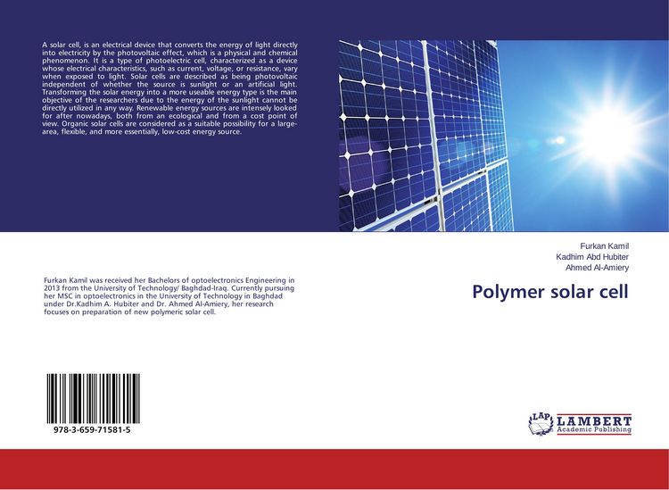 Produktbild: Polymer solar cell