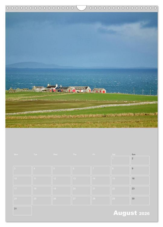 Produktbild: Orkney: A land with a view (Wall Calendar 2026 DIN A3 portrait), CALVENDO 12 Month Wall Calendar