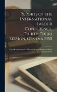 Produktbild: Reports of the International Labour Conference, Thirty-third Session, Geneva 1950