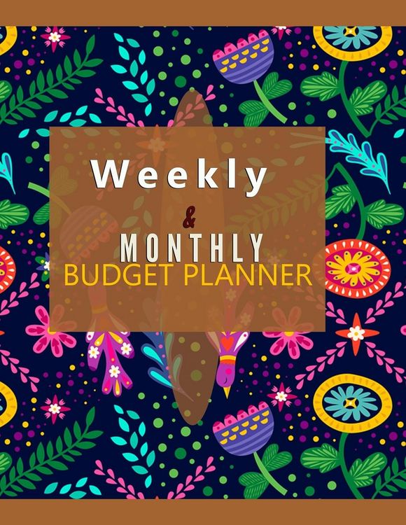 Produktbild: Budget Planner Weekly and Monthly