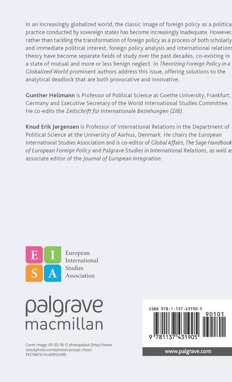 Produktbild: Theorizing Foreign Policy in a Globalized World