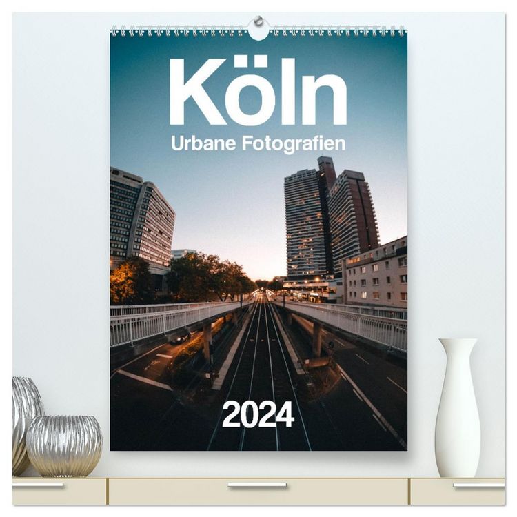 Produktbild: K&ouml;ln &ndash; Urbane Fotografien (hochwertiger Premium Wandkalender 2026 DIN A2 hoch), Kunstdruck in Hochglanz