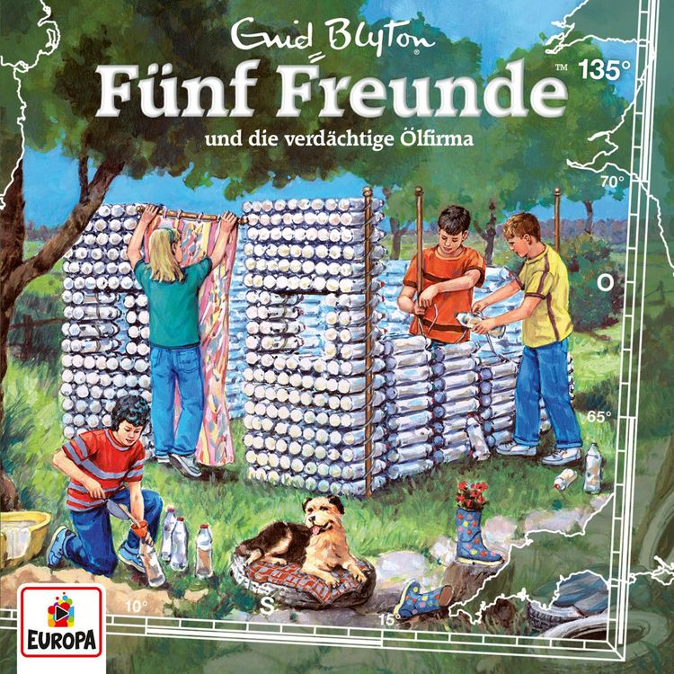 Produktbild: Folge 135: F&uuml;nf Freunde und die verd&auml;chtige &Ouml;lfirma