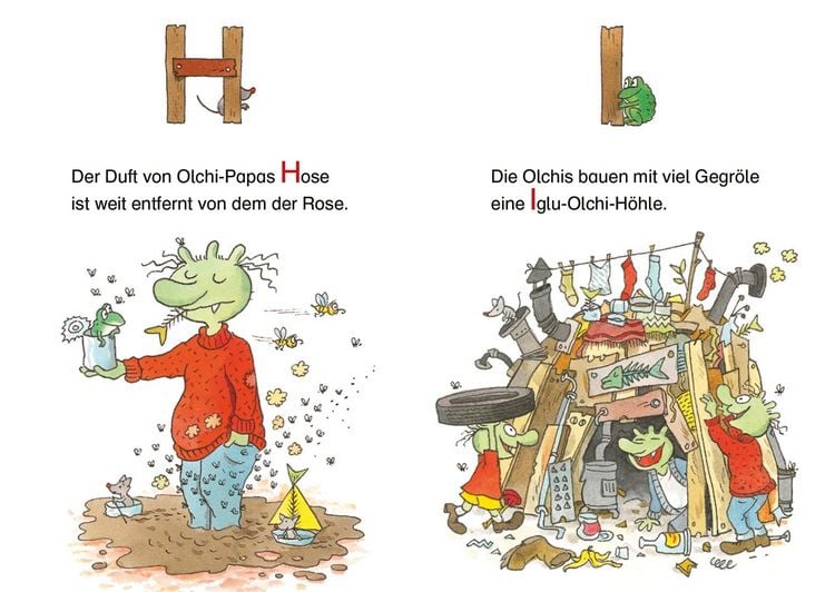 Produktbild: Das Olchi-ABC