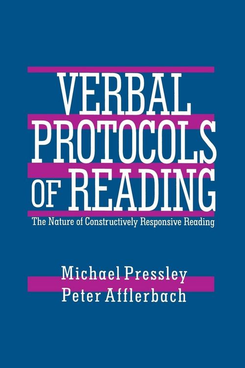 Produktbild: Verbal Protocols of Reading