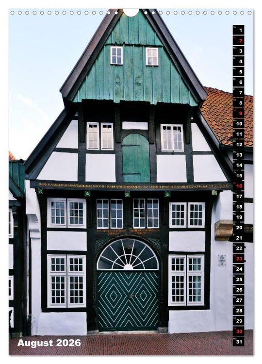 Produktbild: Osnabr&uuml;ck Fassade (Wandkalender 2026 DIN A3 hoch), CALVENDO Monatskalender