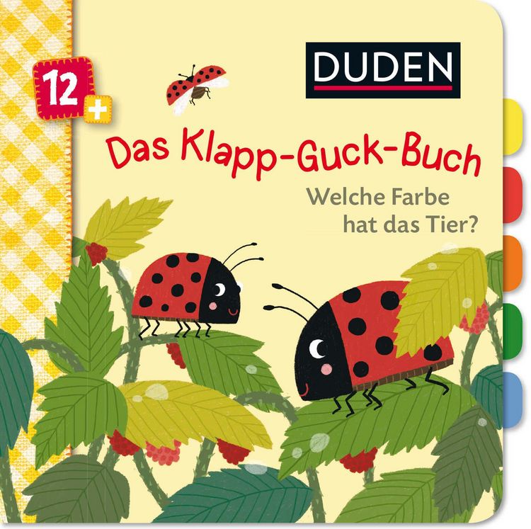 Produktbild: Duden 12+: Das Klapp-Guck-Buch: Welche Farbe hat das Tier?