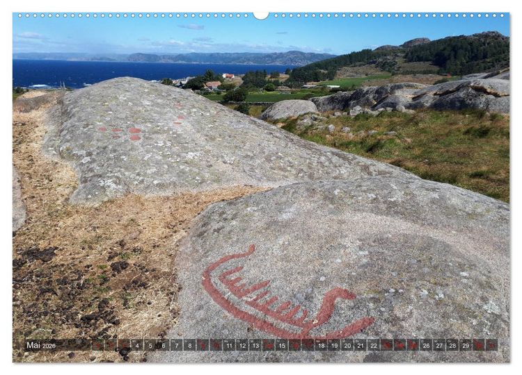 Produktbild: Norwegen 2026 - Im Land der Fjorde, Fjelle und Trolle (Wandkalender 2026 DIN A2 quer), CALVENDO Monatskalender