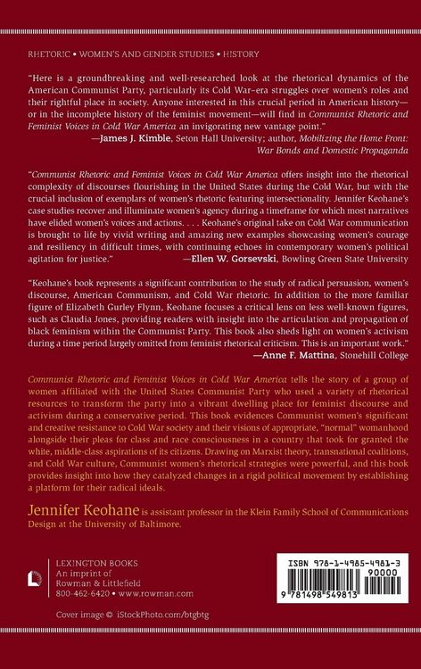 Produktbild: Communist Rhetoric and Feminist Voices in Cold War America