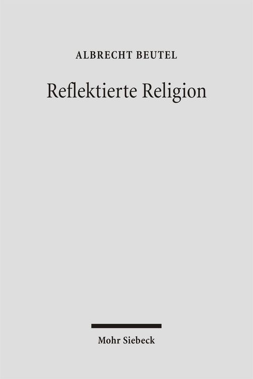 Produktbild: Reflektierte Religion