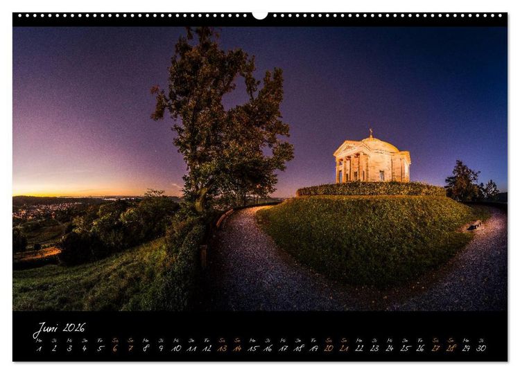 Produktbild: STUTTGART 2026 auf den zweiten Blick (hochwertiger Premium Wandkalender 2026 DIN A2 quer), Kunstdruck in Hochglanz