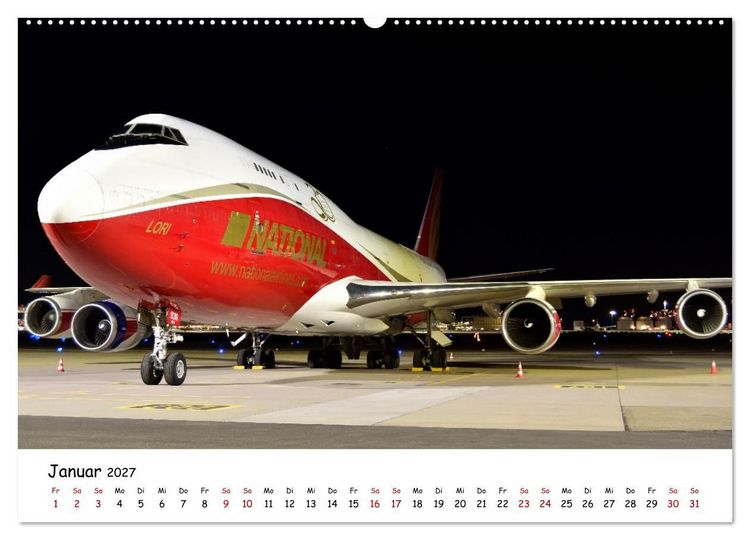Produktbild: Faszination Luftfahrt Vielfalt zwischen Himmel und Vorfeld (Wandkalender 2027 DIN A2 quer), CALVENDO Monatskalender