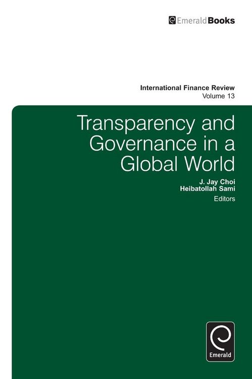 Produktbild: Transparency in Information and Governance