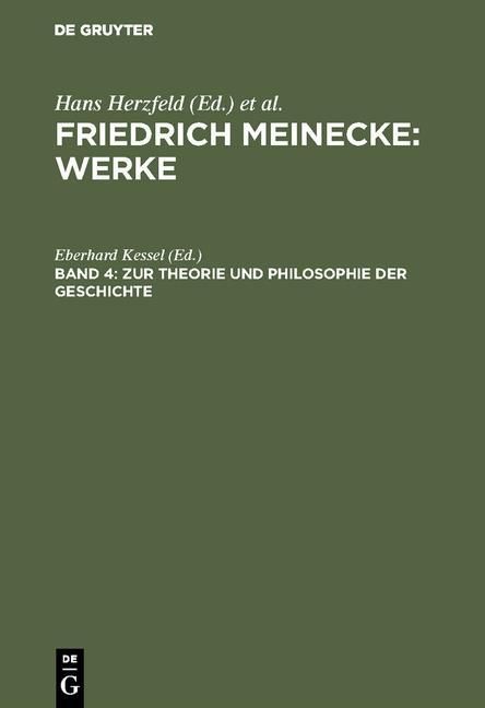 Produktbild: Zur Theorie und Philosophie der Geschichte