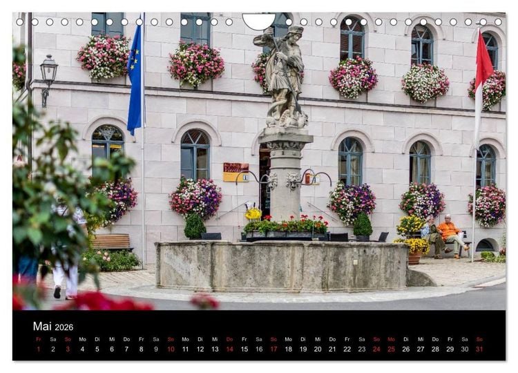 Produktbild: Sommerach - Perle der Mainschleife (Wandkalender 2026 DIN A4 quer), CALVENDO Monatskalender