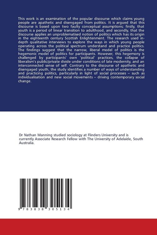 Produktbild: Young People and Politics: Apathetic and Disengaged?