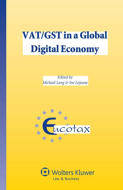 Produktbild: VAT/GST in a Global Digital Economy