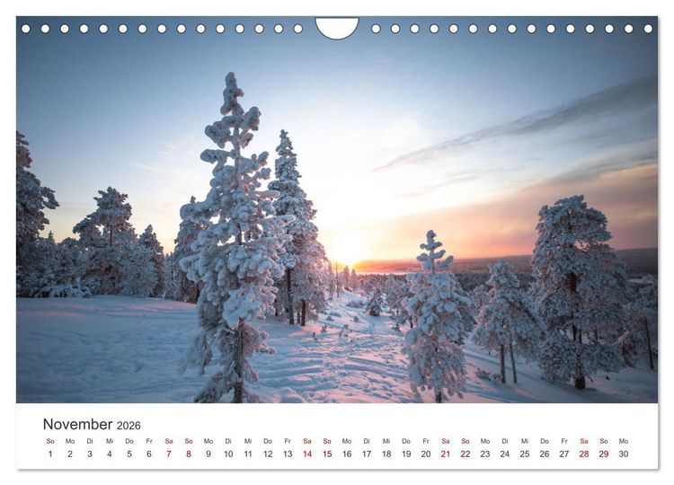 Produktbild: Finnland - Das bezaubernde Land im Norden. (Wandkalender 2026 DIN A4 quer), CALVENDO Monatskalender