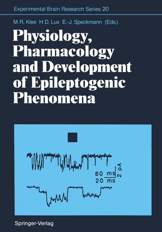 Produktbild: Physiology, Pharmacology and Development of Epileptogenic Phenomena