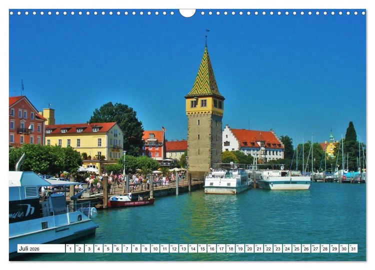 Produktbild: Am Bodenseeufer (Wandkalender 2026 DIN A3 quer), CALVENDO Monatskalender
