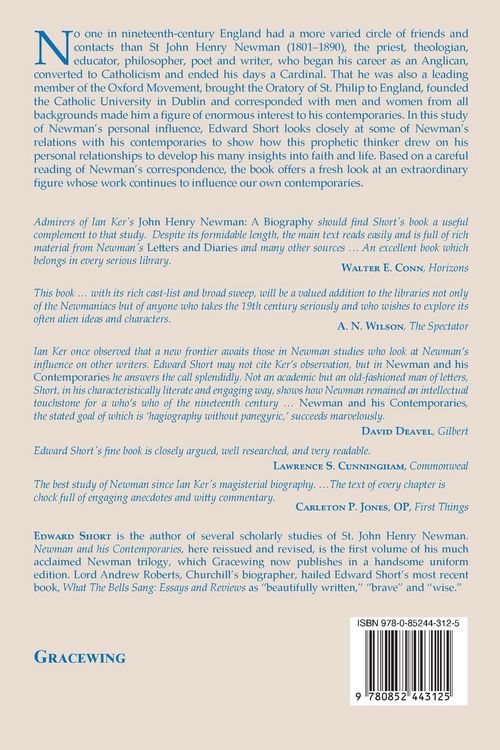 Produktbild: Newman and his Contemporaries