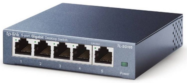 Produktbild: TP-LINK TL-SG105 TL-SG105 Netzwerk Switch 5 Port 1 GBit/s