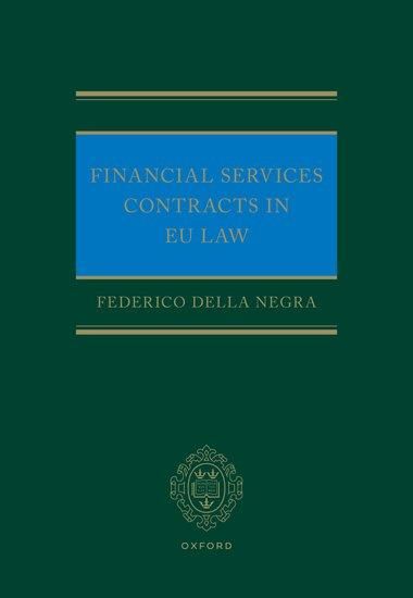 Produktbild: Financial Services Contracts in EU Law