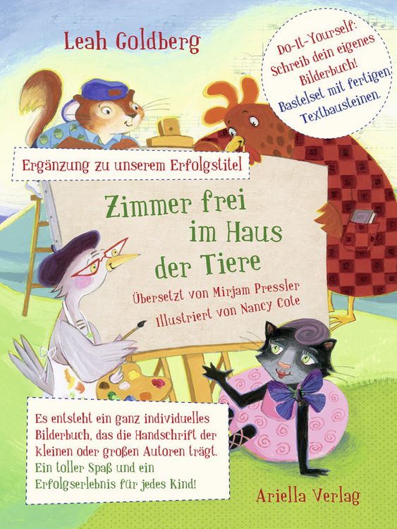 Produktbild: Zimmer Frei im Haus der Tiere - Bilderbuch-Kreativset