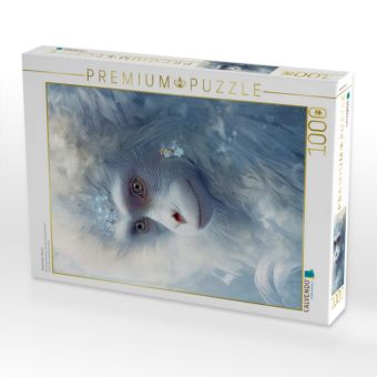 Produktbild: CALVENDO Puzzle Tierportraits Malerei | 1000 Teile Lege-Gr&ouml;&szlig;e 64x48cm Foto-Puzzle f&uuml;r gl&uuml;ckliche Stunden