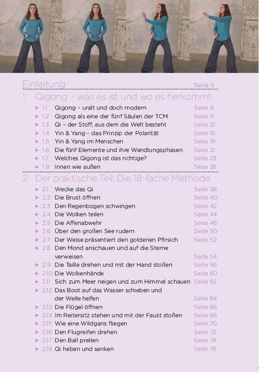 Produktbild: Qigong, die universelle 18-fache Methode - Personal Training + DVD. Die weltweit popul&auml;rste &Uuml;bungsfolge. Sehr einfach und sehr wirksam. Ideal auch f&uuml;r Kinder und Senioren